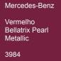 Preview: Mercedes-Benz, Vermelho Bellatrix Pearl Metallic, 3984.